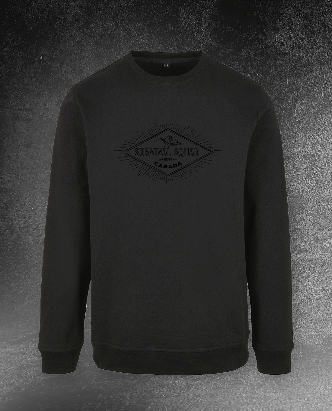 CREWNECK SWEATSHIRT "SURVIVAL SQUAD" BERGE