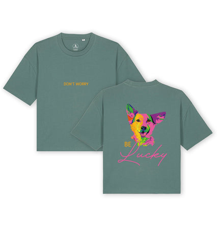 Cropped T-Shirt "Lucky"