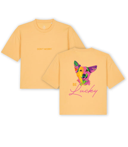 Cropped T-Shirt "Lucky"