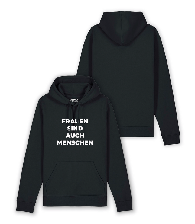 Hoodie "Frauen sind auch Menschen"