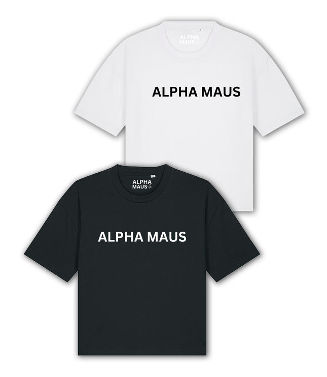 T-Shirt "Alpha Maus" cropped