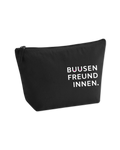 Kosmetiktasche "BUUSENFREUNDINNEN." black