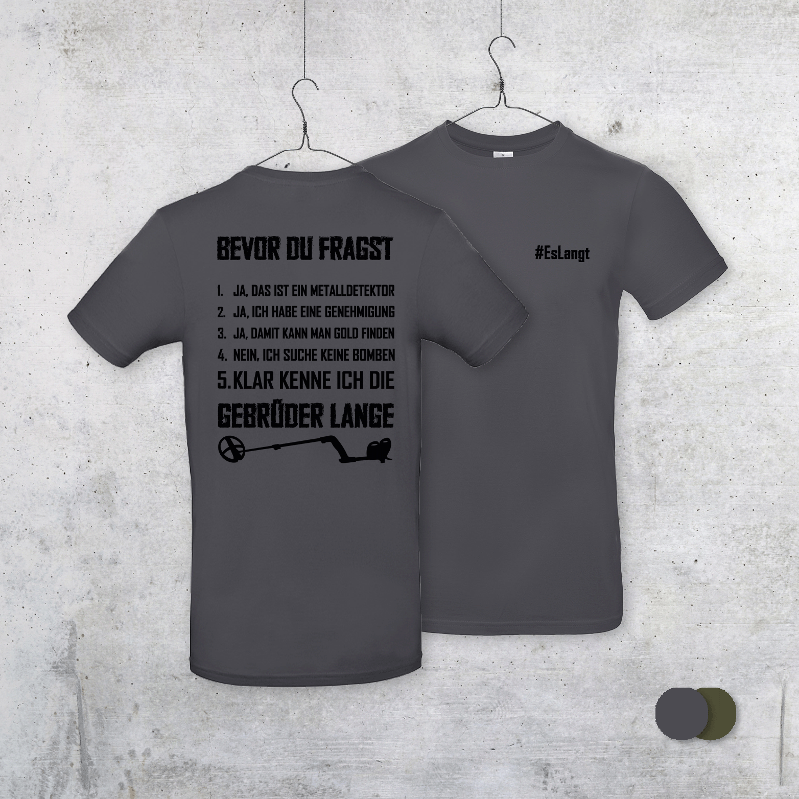 T-Shirt "#EsLangt"